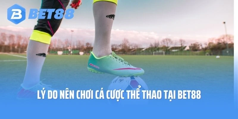 Lý do nên chơi cá cược thể thao tại nhà cái Bet88
