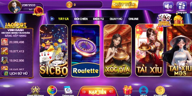 Top sảnh game Bet88 cực cuốn đang làm mưa làm gió